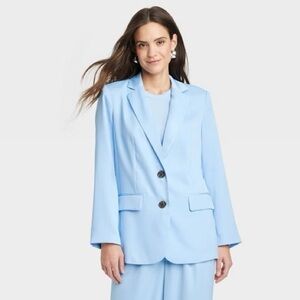 Women's Light Blue Blazer (NWOT)